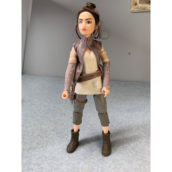 Star Wars Rey Adventure Doll Brown Boots Accessory Holster 11" Disney Collectibl - Picture 1 of 7